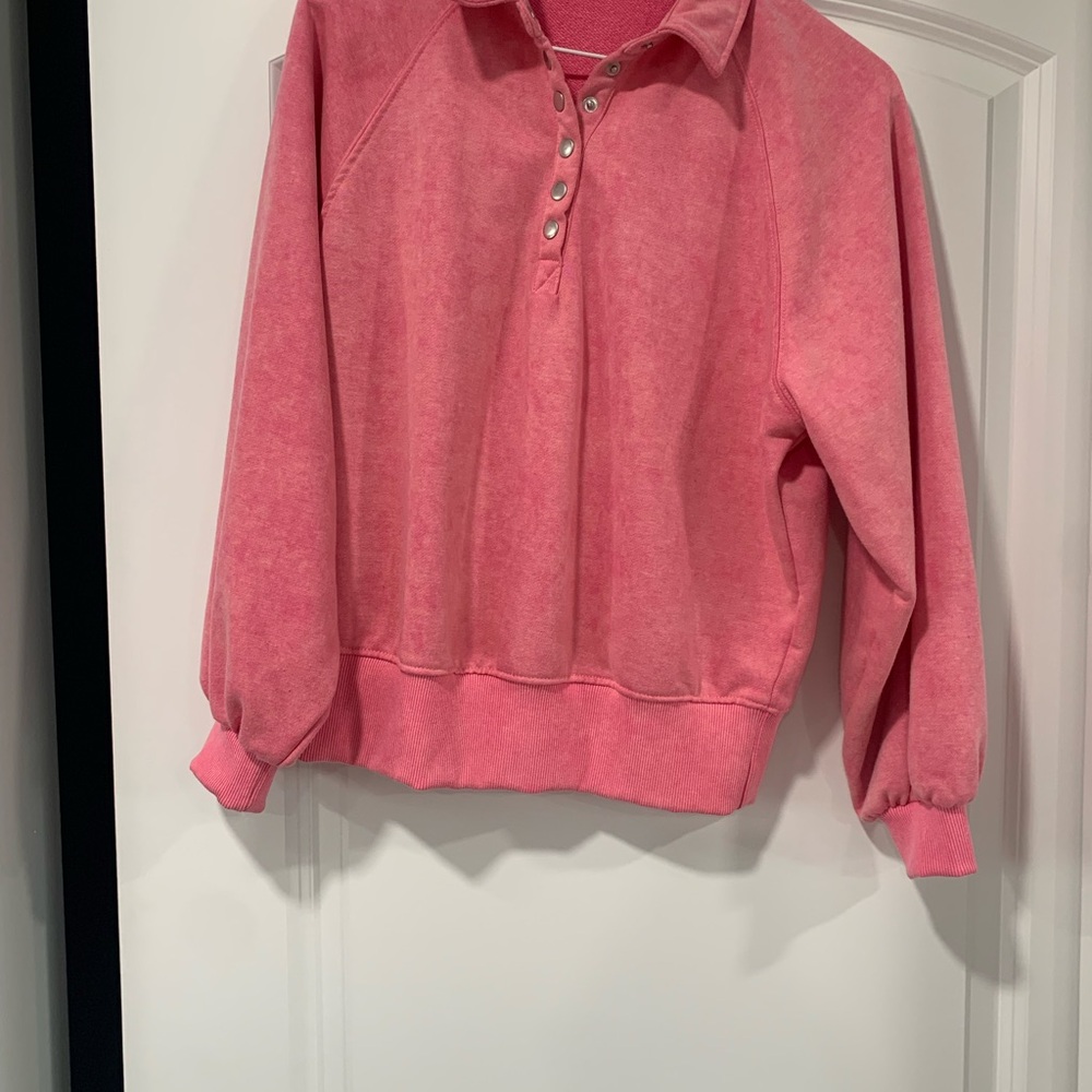 Pink Women's Pullover Top